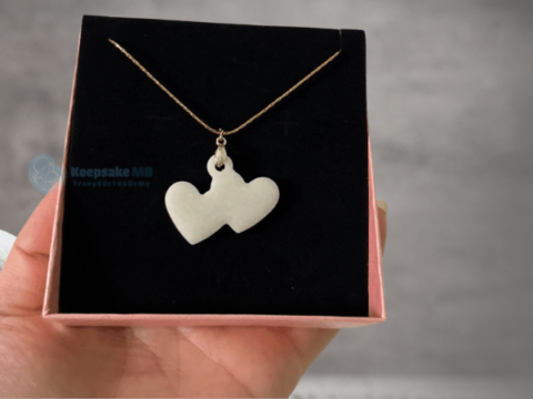Trang sức sữa mẹ trái tim đôi - Kết nối yêu thương