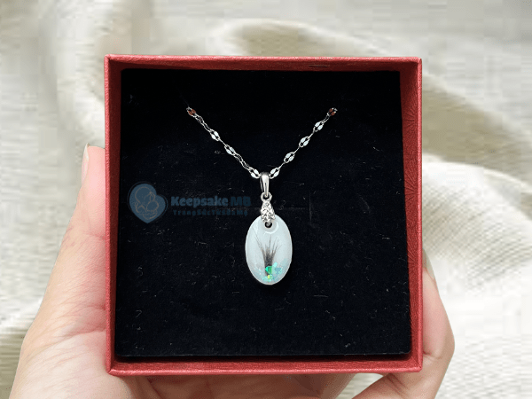 Mặt dây chuyền sữa mẹ Mầm xanh 5 Mặt dây chuyền sữa mẹ Mầm xanh_Keepsake MB