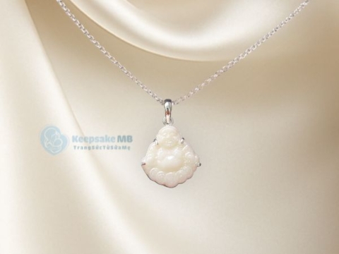 Mặt dây chuyền sữa mẹ Di Lặc Ngọc Phúc 7 Mặt dây chuyền sữa mẹ Di Lặc Ngọc Phúc - Keepsake MB