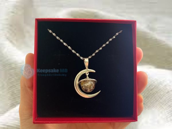Mặt dây chuyền cuống rốn Nguyệt Châu 5 Mặt dây chuyền cuống rốn Nguyệt Châu - Keepsake MB 2