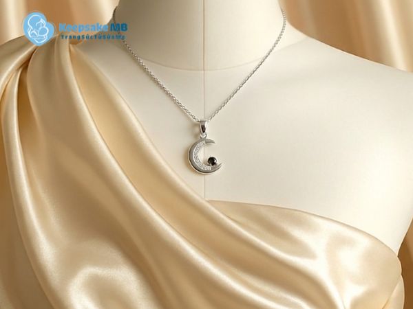Mặt dây chuyền cuống rốn Nguyệt Ý An Nhiên 3 Mặt dây chuyền cuống rốn Nguyệt Ý An Nhiên - Keepsake MB