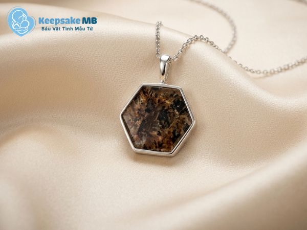 Mặt dây chuyền cuống rốn Lục An 3 Mặt dây chuyền cuống rốn Lục An_Keepsake MB_Trang sức cuống rốn